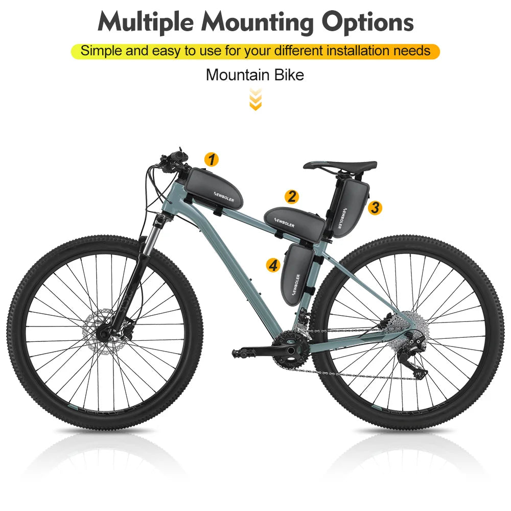 Waterproof Bicycle Top Tube Frame Bag