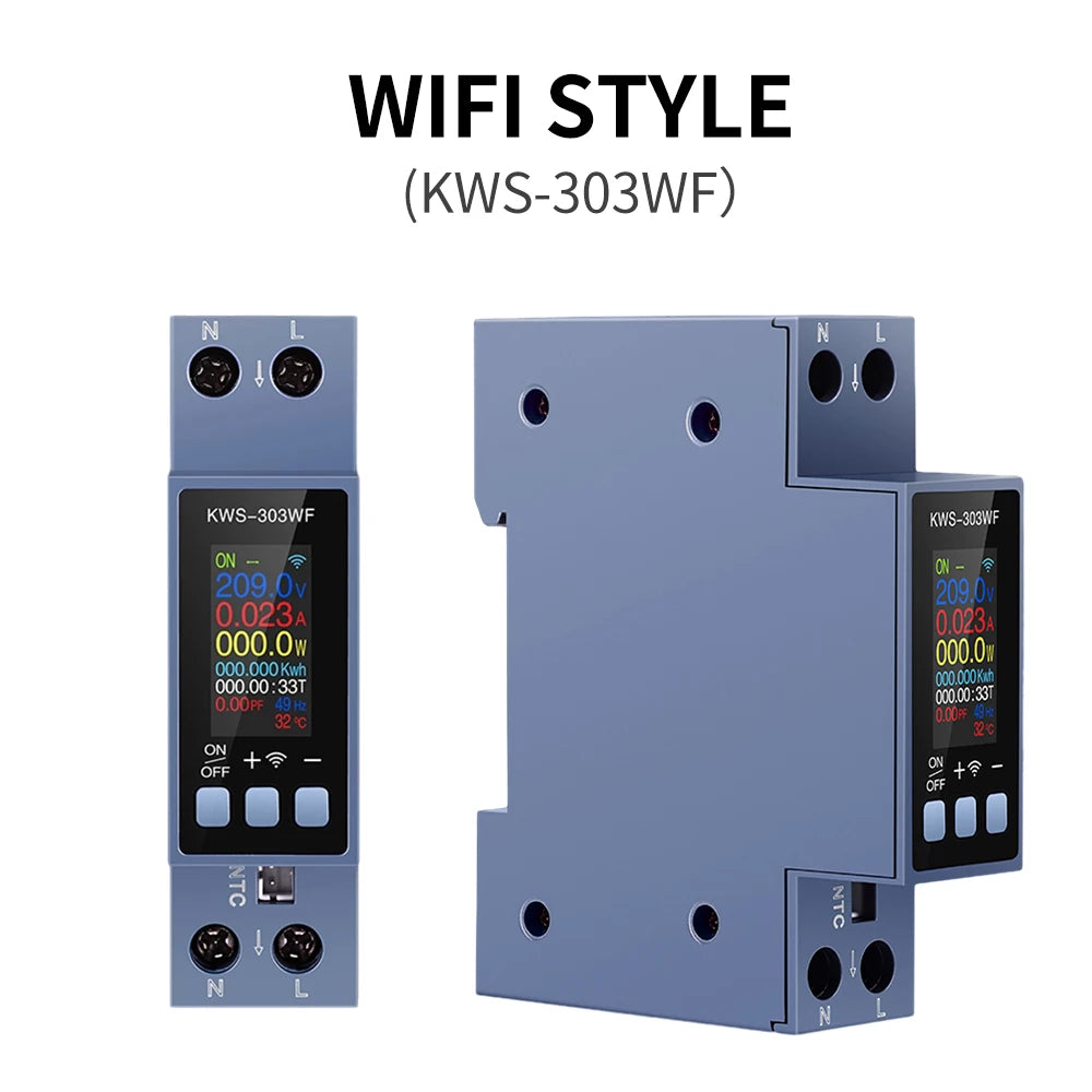 Tuya WiFi Smart Switch with Energy Meter