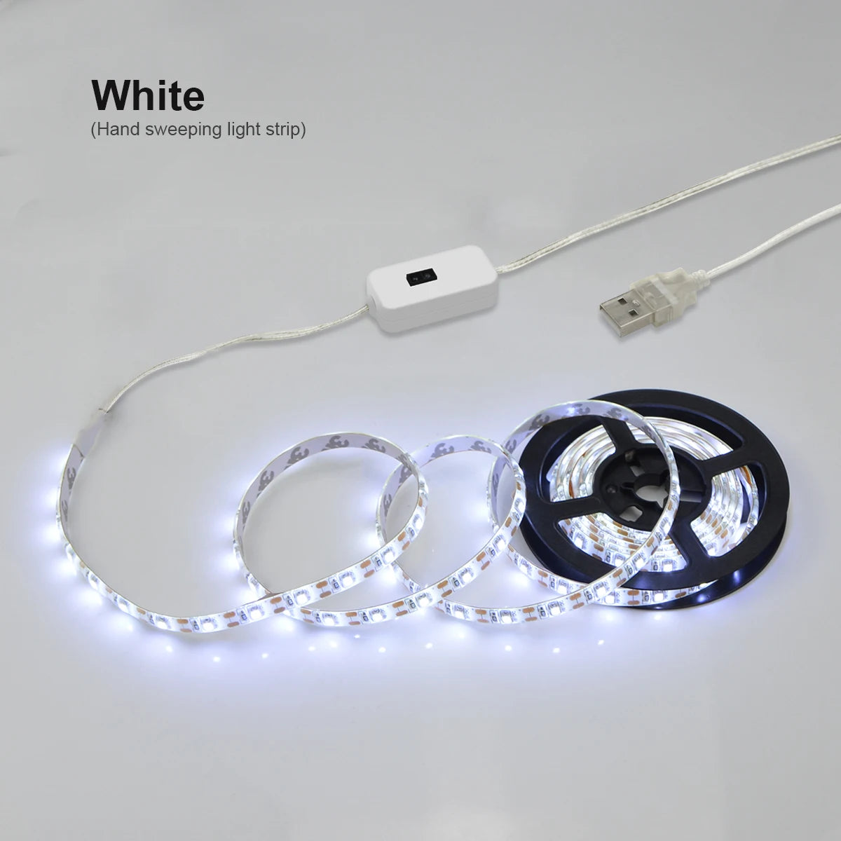 Motion Sensor LED Strip Light – USB Powered