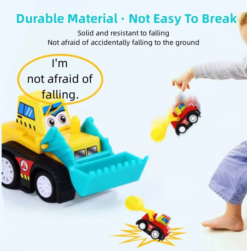 Mini Inertial Engineering Cars Set – 4/6 Pack