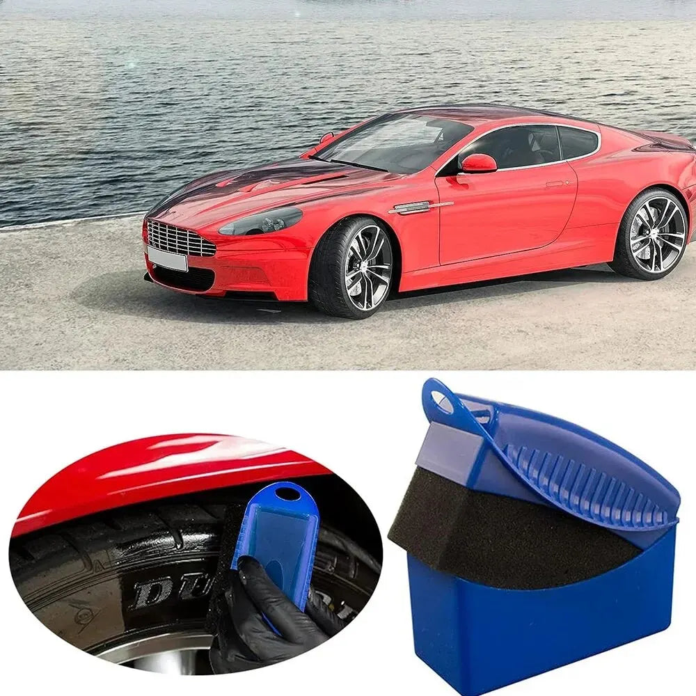 Give your tires a showroom shine with this 2-piece kit!