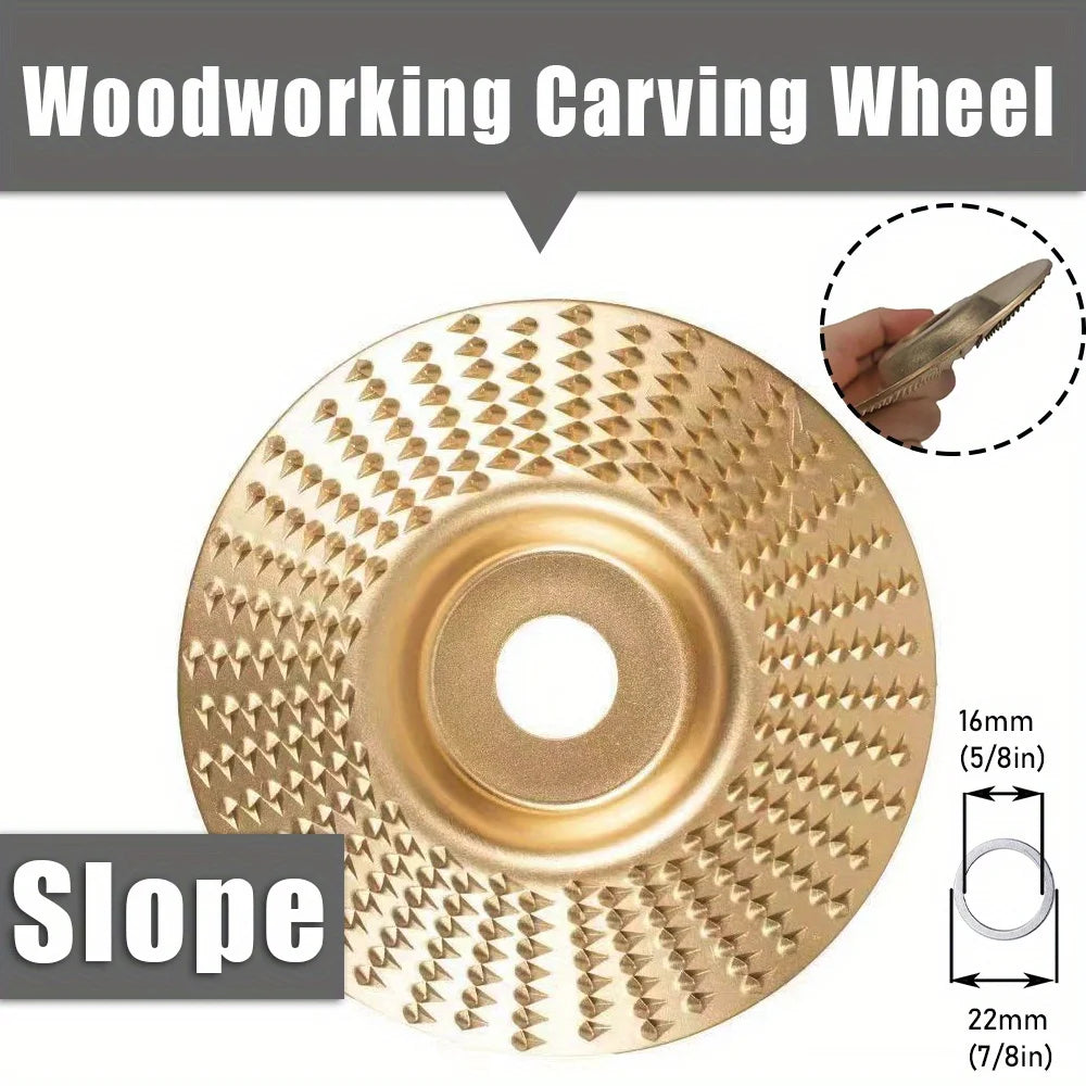 Wood Carving & Sanding Disc Set – 1/3pcs Shaping Wheels