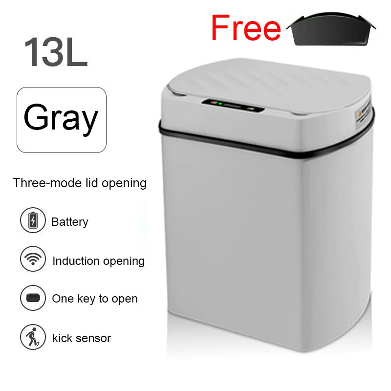 Smart Touchless Trash Can for Home Use