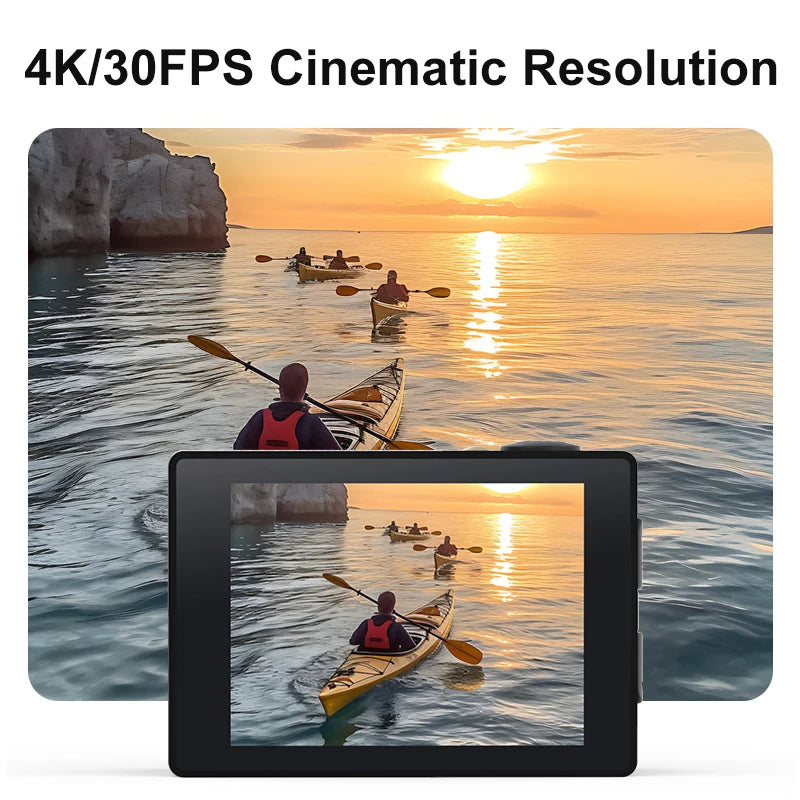 Dive into adventure with this IP68 sport action camera!