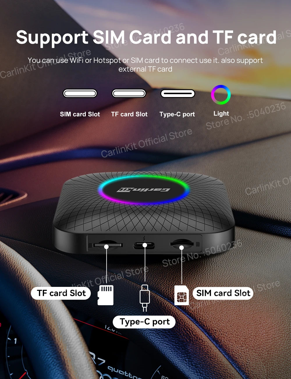 2025 CarlinKit AI Box – Wireless CarPlay with Android 13 Power!