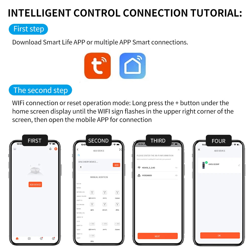 Tuya WiFi Smart Switch with Energy Meter