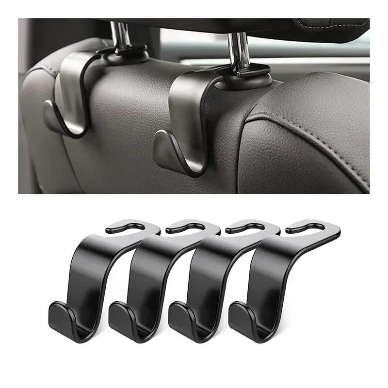 Car Seat Headrest Hooks for Bags & Coats