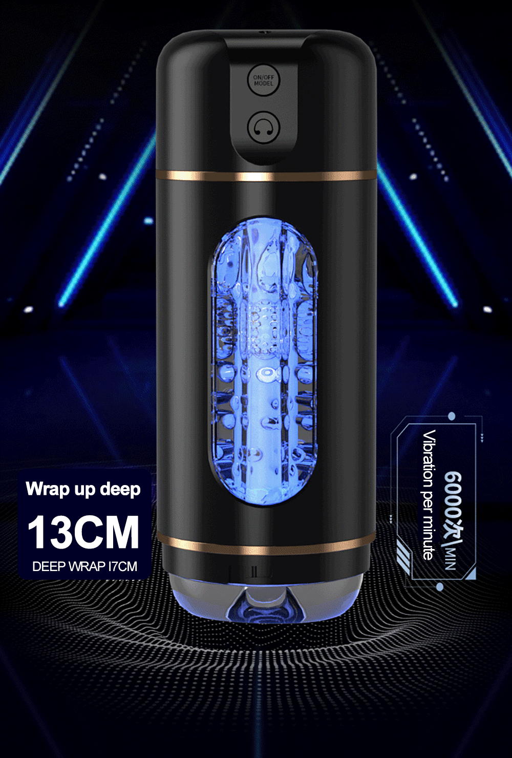 Automatic Thrusting & Sucking Male Stroker