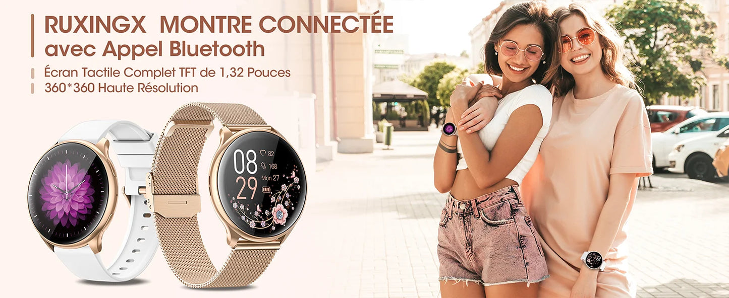 Smart Watch for Women with Phone & Health Tracking