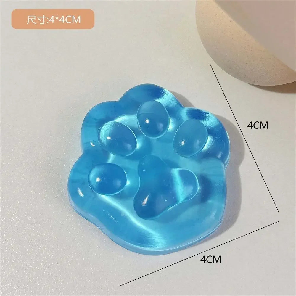Mini Cat Paw Squeeze Toy for Stress Relief