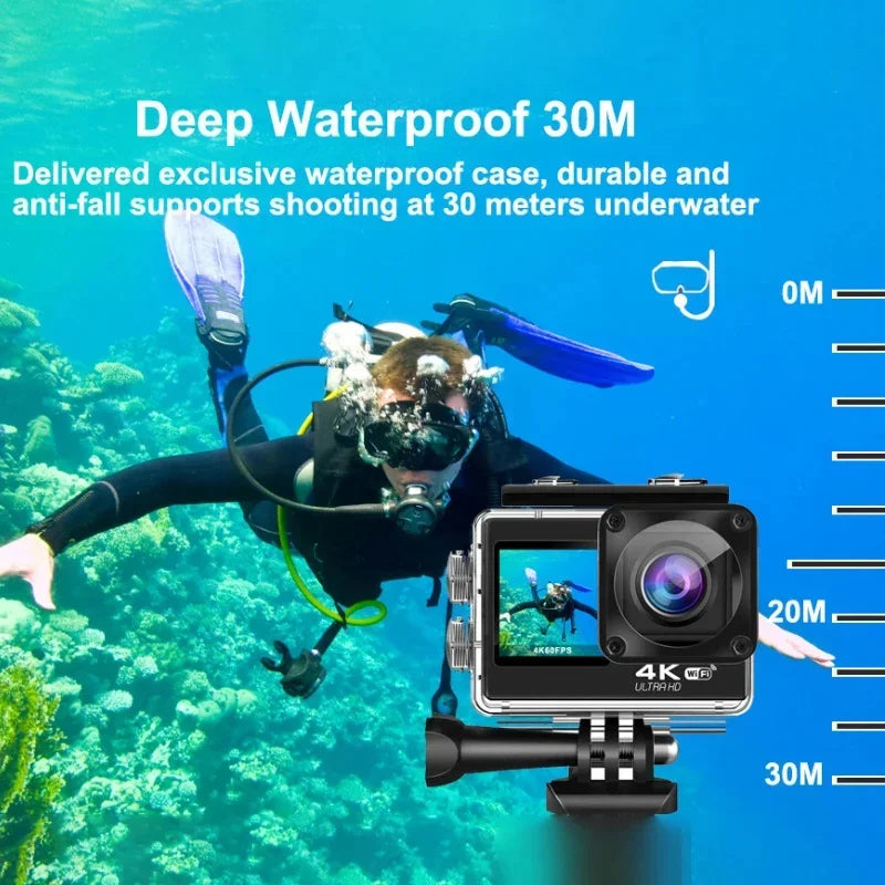 Shoot smooth 4K footage with this action camera!