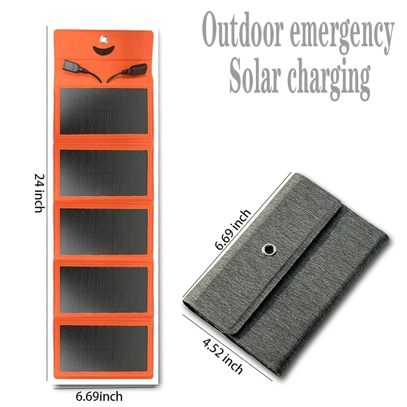 2000W Flexible Portable Solar Panel with USB Charging