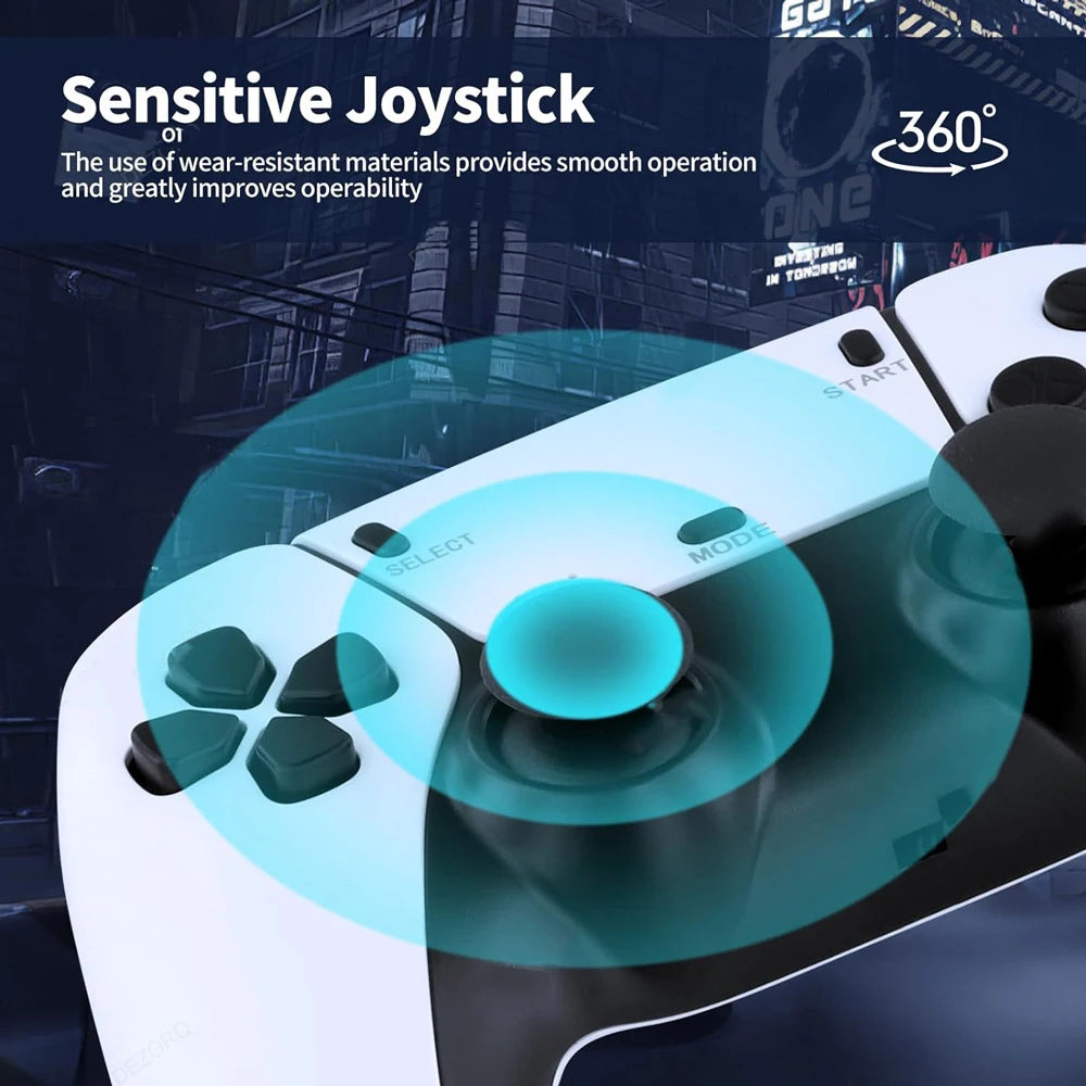 M15 4K Retro Game Stick with Wireless Controllers
