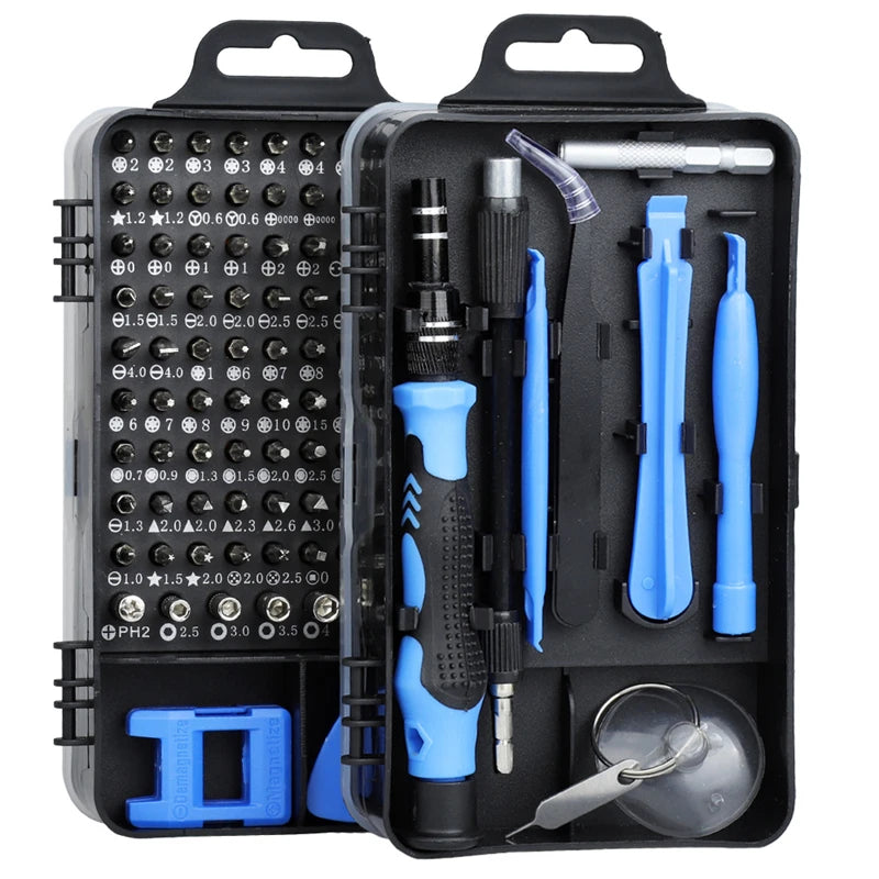 115 in 1 Magnetic Screwdriver Set Precision Multi Hand Tool.