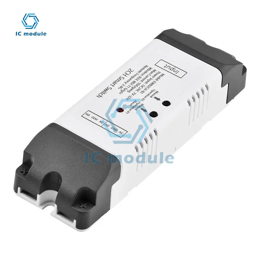 Smart WiFi Dual-Channel Switch with eWeLink App