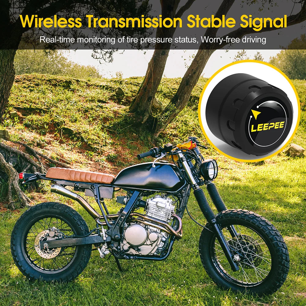 Motorcycle Bluetooth TPMS Tire Pressure Monitor