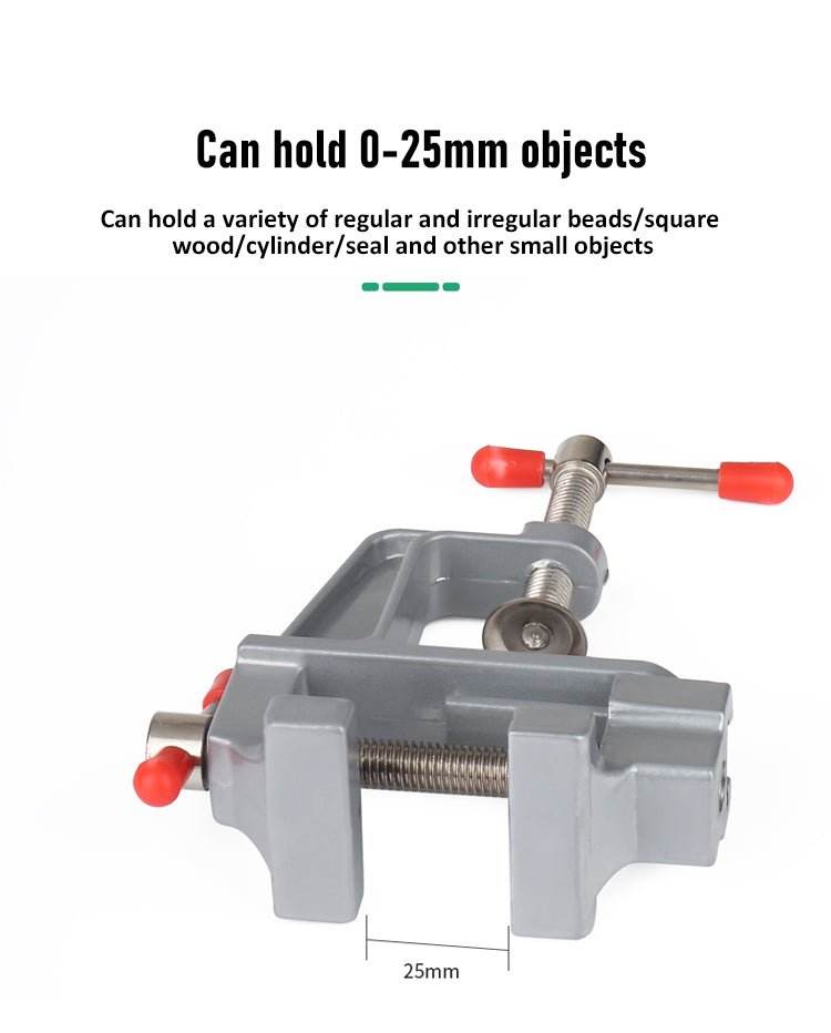 Mini Aluminum Bench Vise for Hobby & Craft