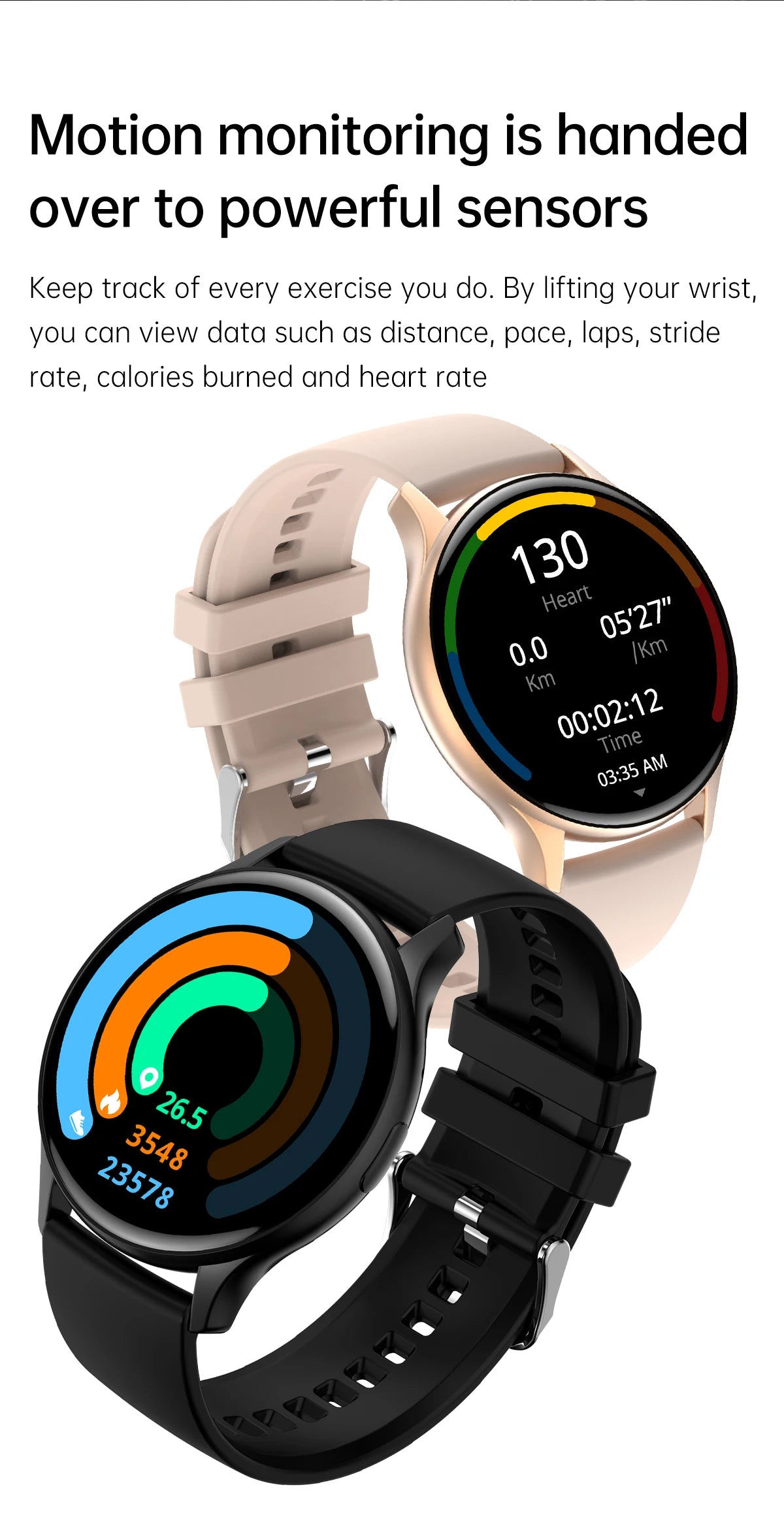 Smart Fitness Watch 1.43” Full Touch Screen