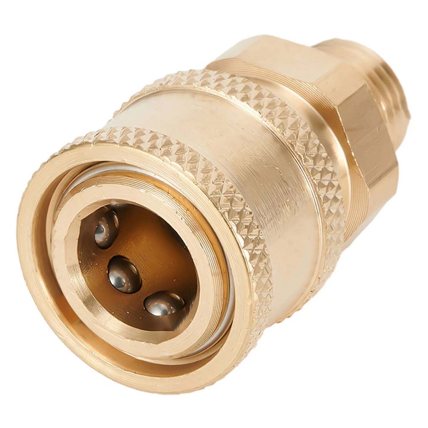 Quick Release Pressure Washer Adapter – Snap, Spray, Done!