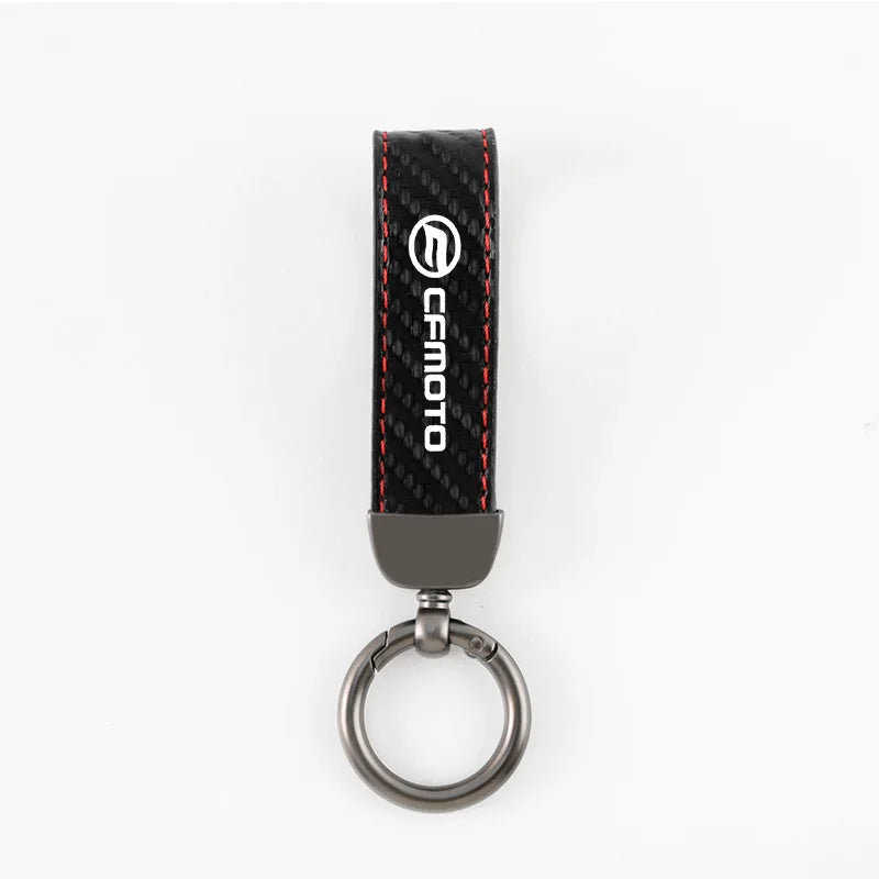 Double-Sided Embroidered Keychain for CFMOTO Motorcycles