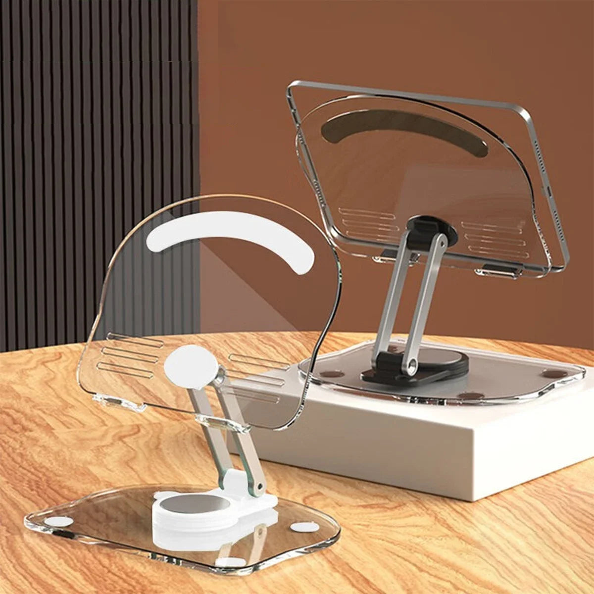 Clear Acrylic Tablet Stand – Sleek & Universal Fit