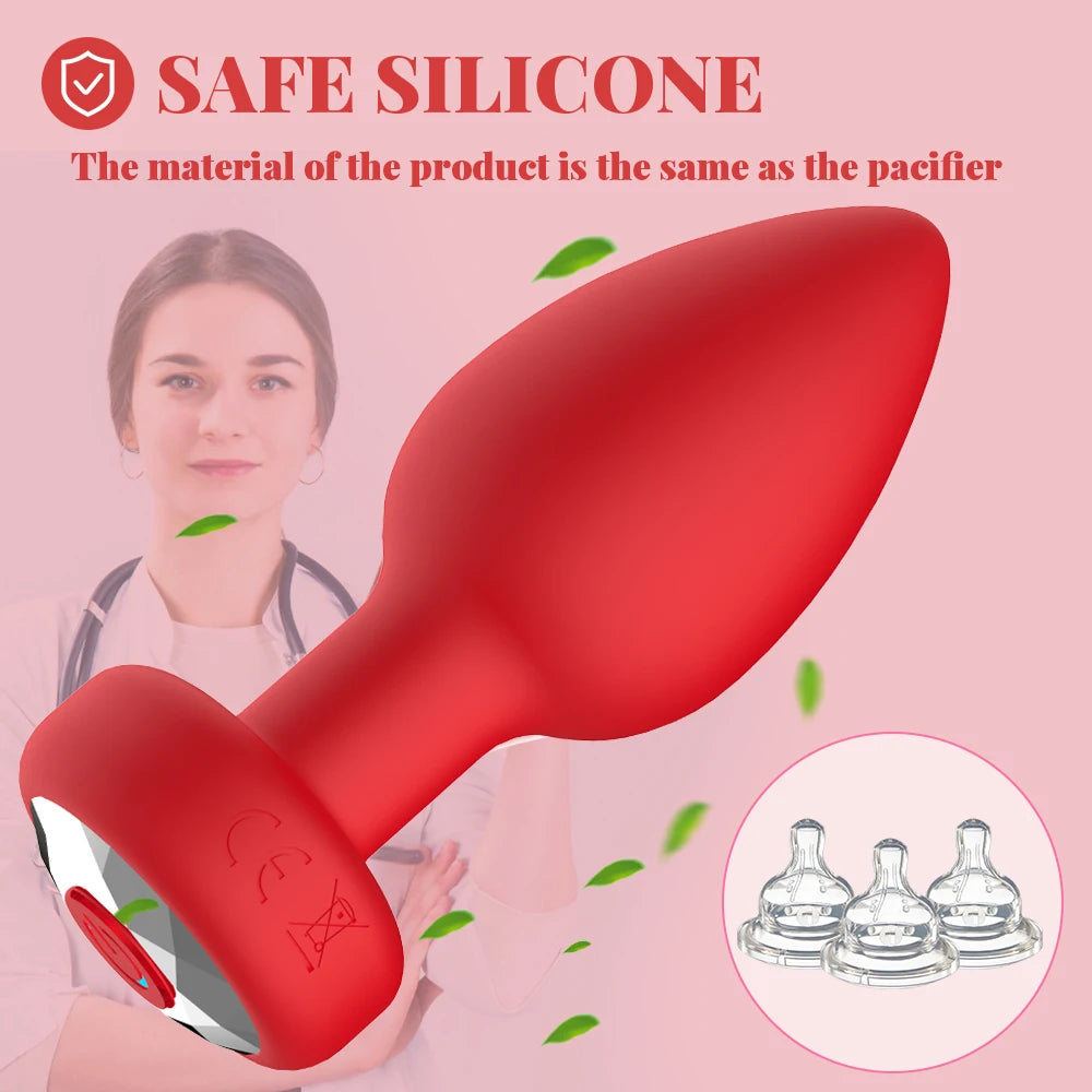 Bluetooth Remote Anal Vibrator with APP
