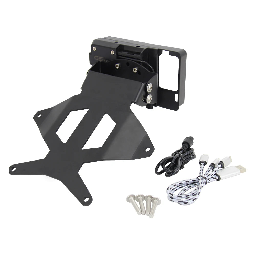 Rechargeable GPS/Phone Mount for SUZUKI V-Strom 650 XT