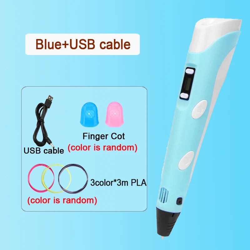 3D Printing Pen – LCD Creative Toy for Kids