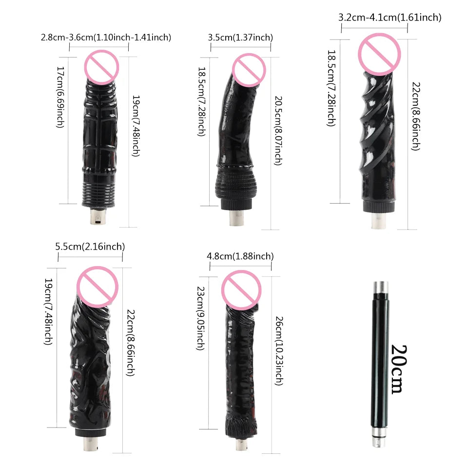 New Adjustable Sex Machine for Couples with Dildos