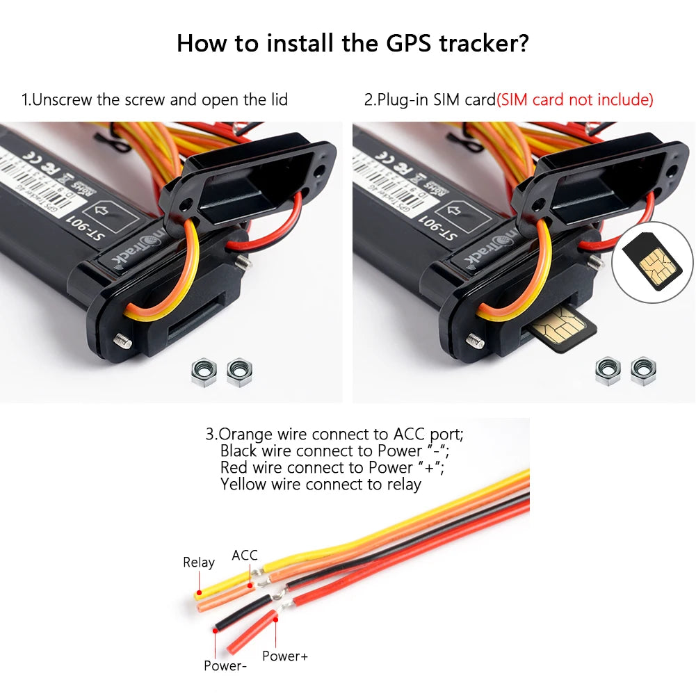 Stay secure with the ST-901L 4G+2G Mini GPS Tracker!