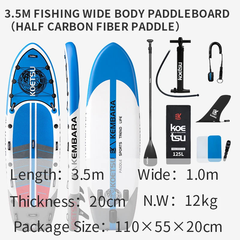 KOETSU Inflatable SUP Board with Accessories