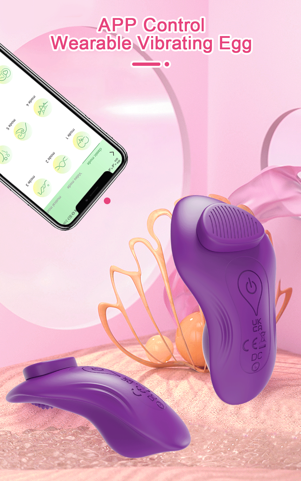 Bluetooth Wearable Vibrator for Women