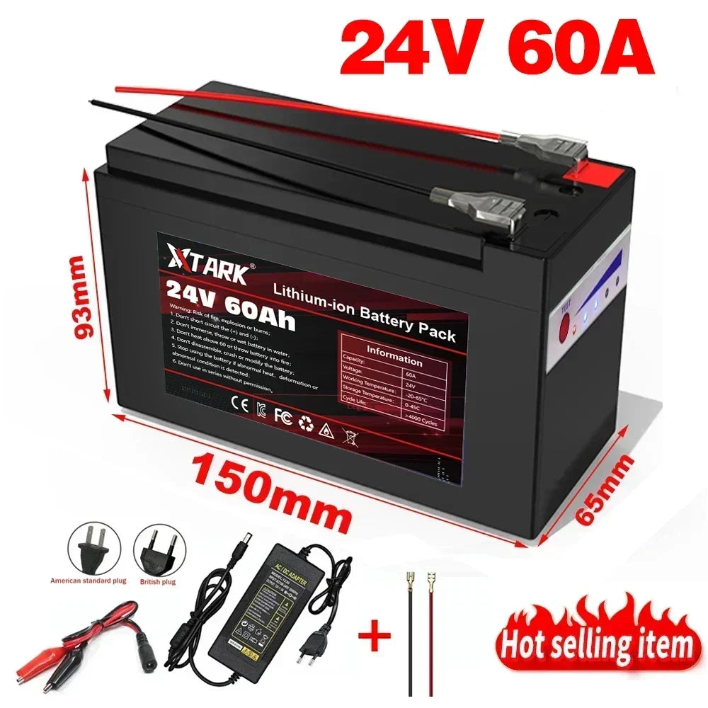 24V 120Ah Lithium Battery for Solar & EV