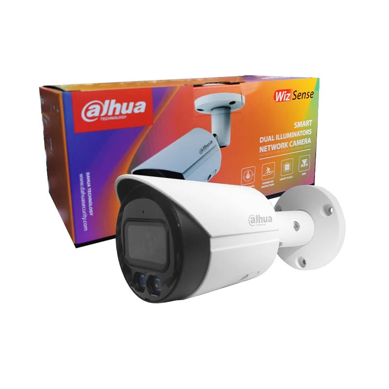 Dahua 4MP Smart Dual Light IP Camera – Outdoor Mini Bullet CCTV