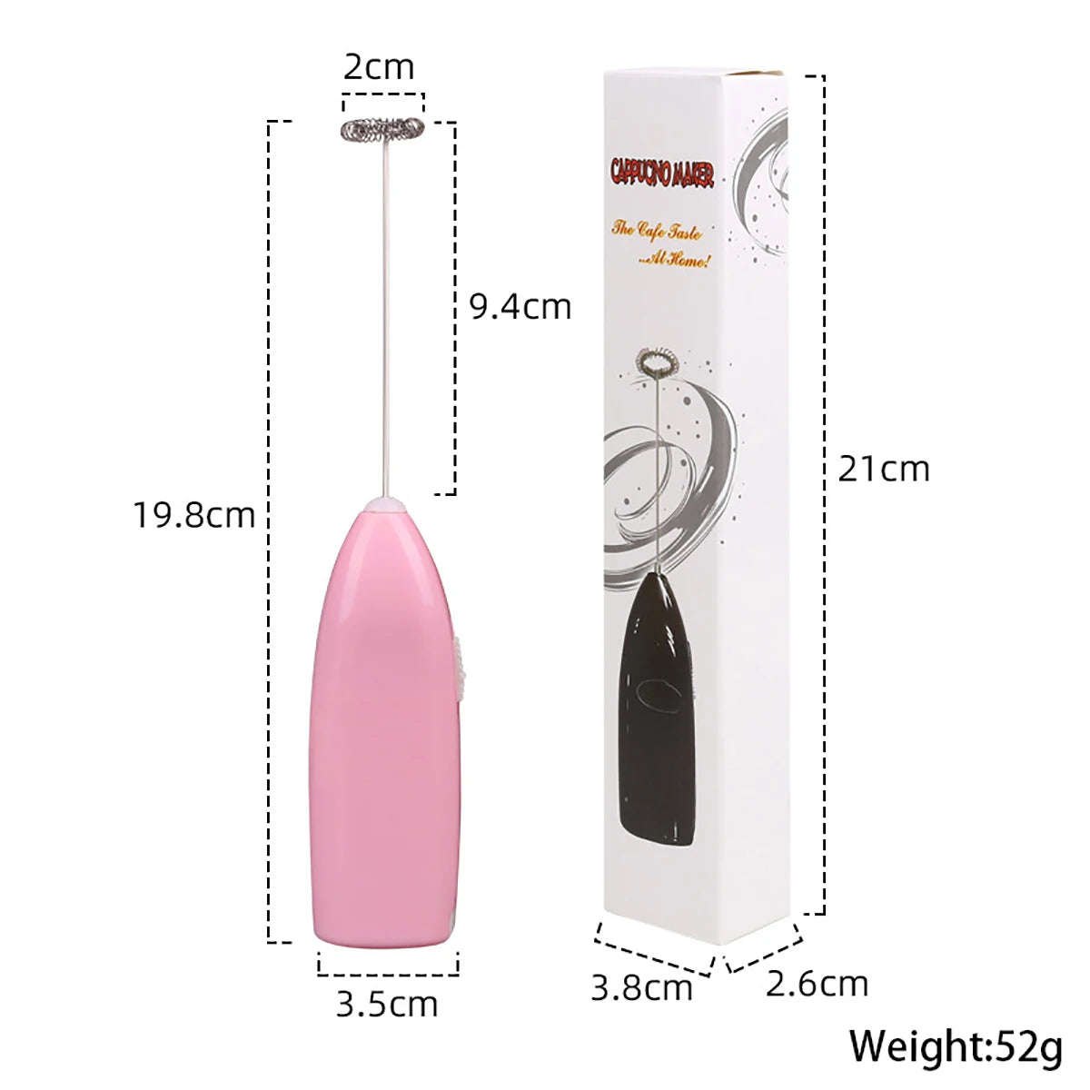 Mini Electric Egg Beater & Milk Frother