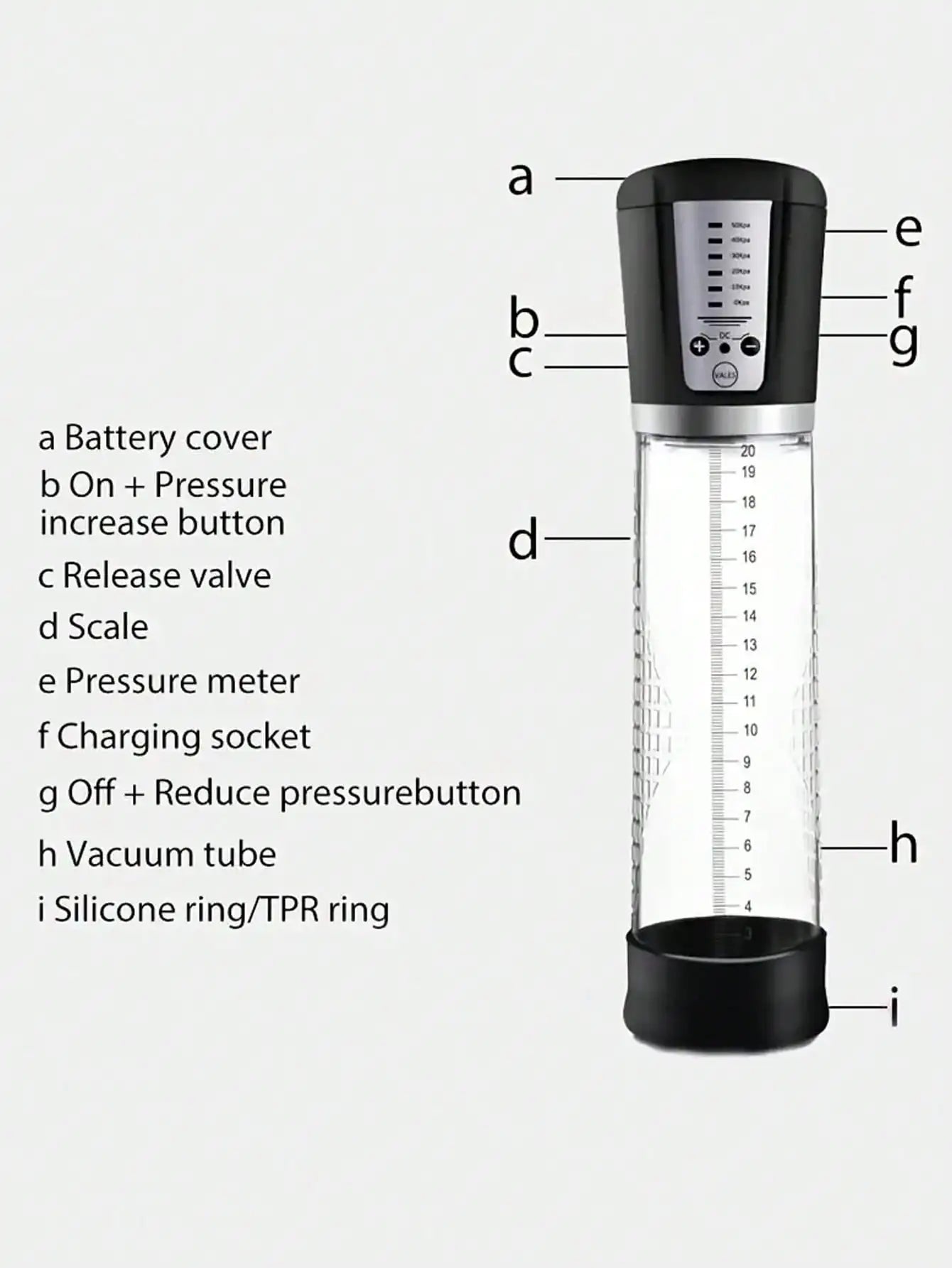 USB Rechargeable Automatic Vacuum Penis Pump