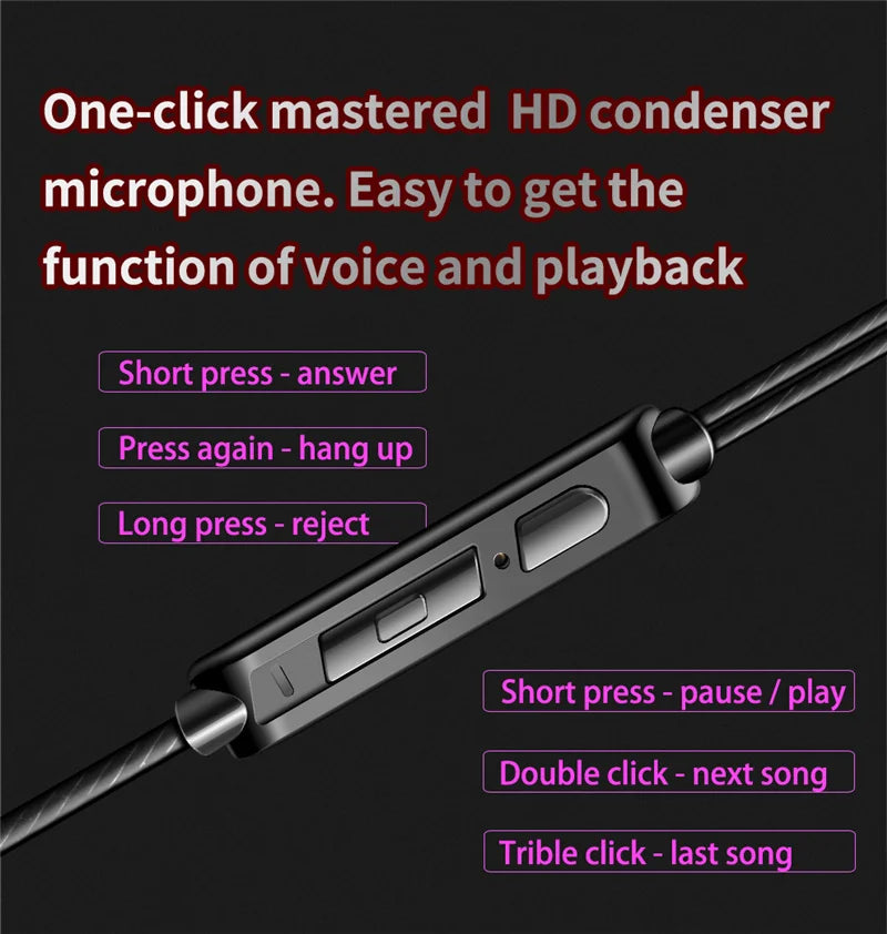QKZ AK6 HiFi Wired Earphones with Mic