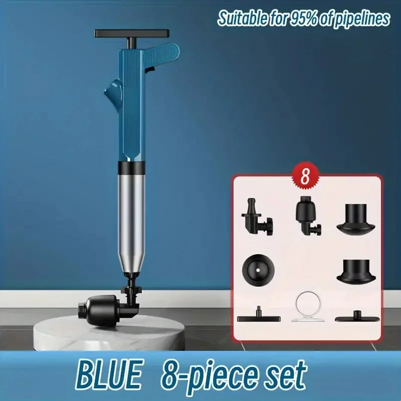 Pipeline Drain Cleaning Tool Set – Toilet & Sink Plunger Kit