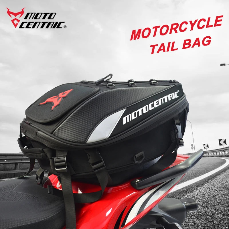 Waterproof Motorcycle Tail Bag – Helmet & Gear Storage