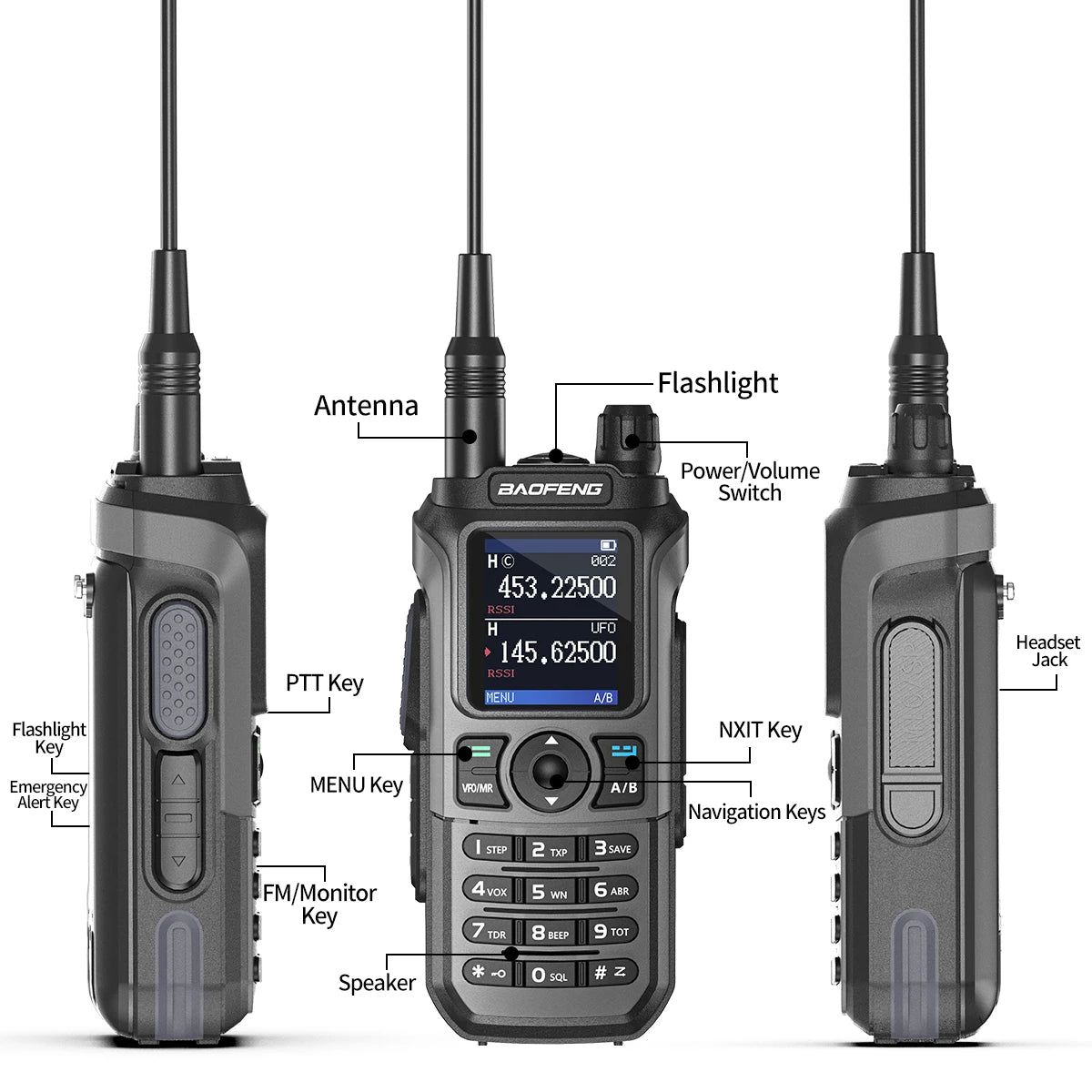 Baofeng UV-21 Pro V2 Waterproof Long-Range Radio