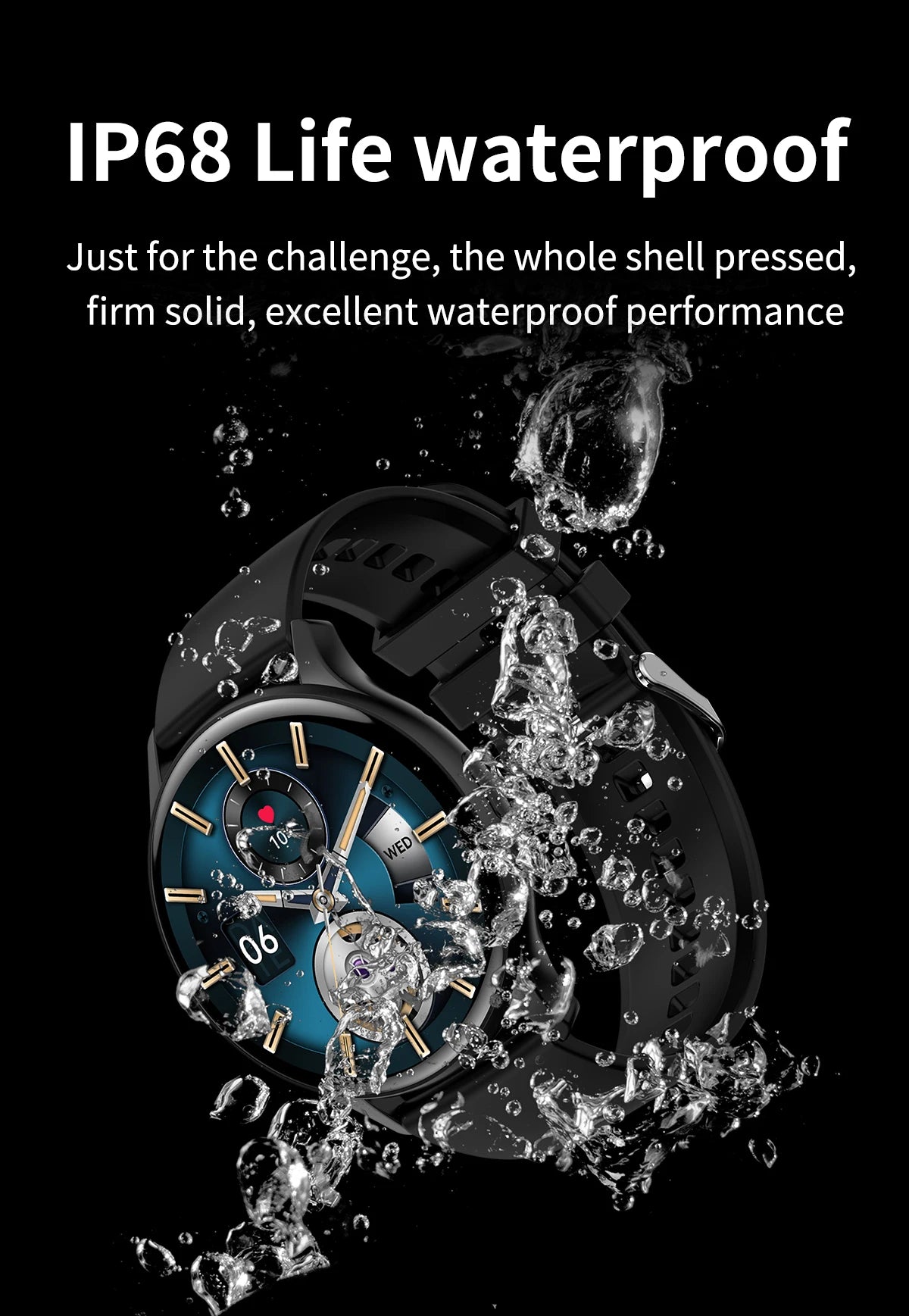 Smart Fitness Watch 1.43” Full Touch Screen