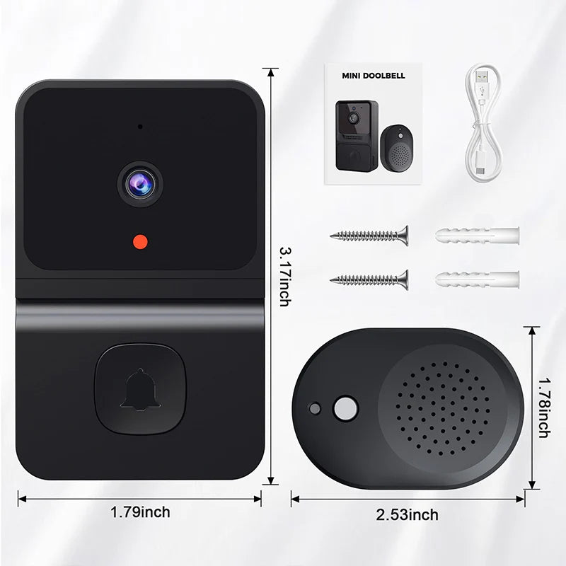 Z30 Smart WiFi Video Doorbell with Night Vision