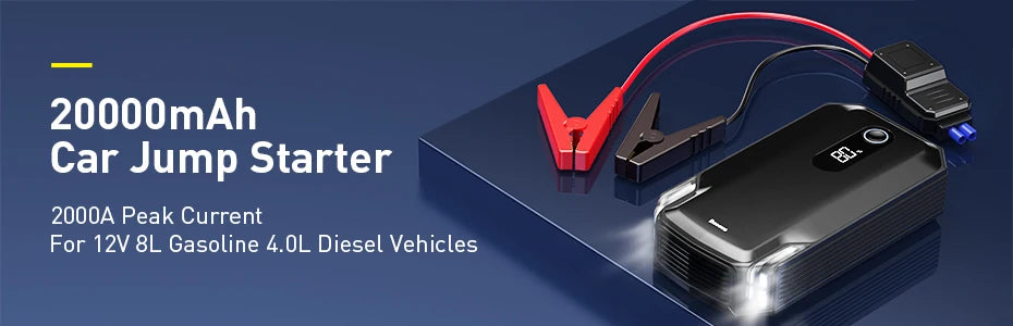 Baseus Mini Air Compressor – Smart Power in Your Glovebox!