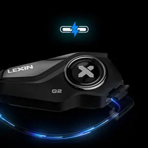 New Lexin G2 Bluetooth Motorcycle Intercom 6 Riders