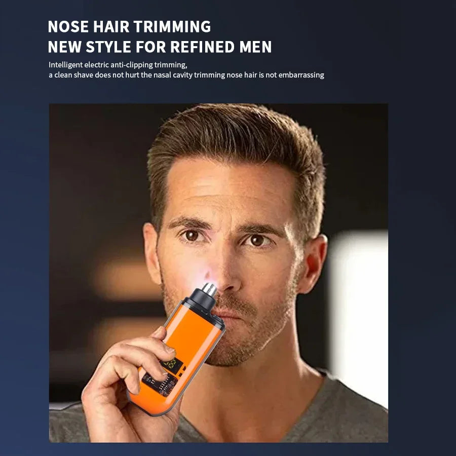 2-in-1 Electric Ear Nose Hair Trimmer
