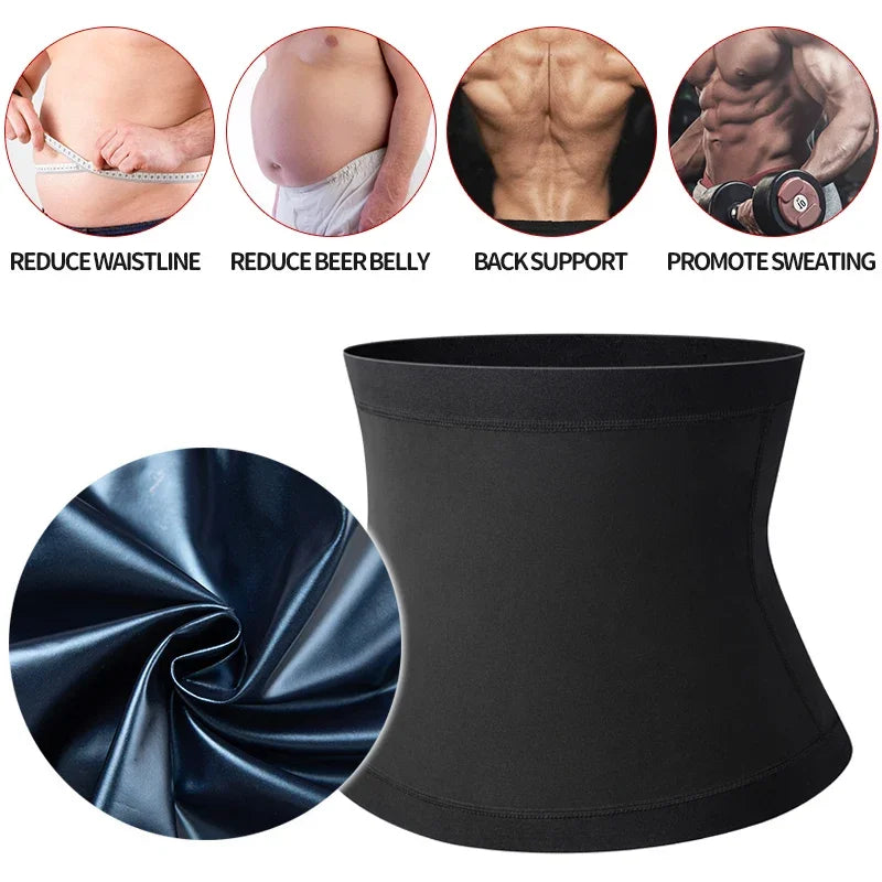 Men's Sweat Belt – Slimming Waist Trainer Corset