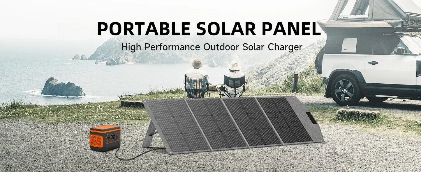 Flexible Foldable Portable Solar Panel Kit 500W-2000W