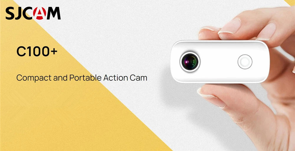Capture every moment with SJCAM C100 Plus 4K Action Camera!