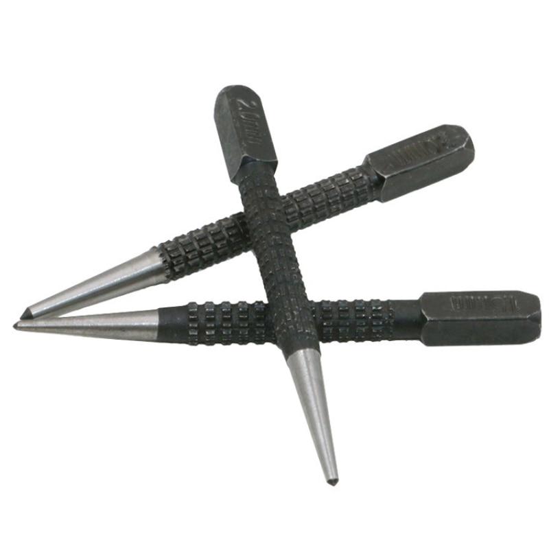 Drive accurate marks with this 3-piece center punch set!
