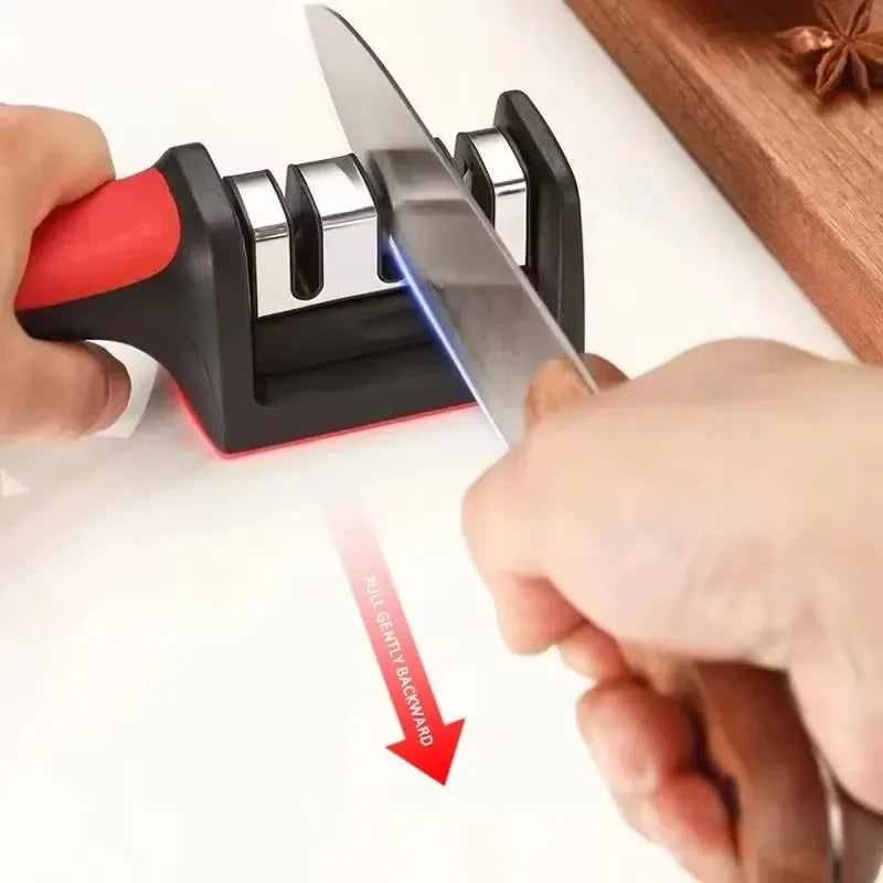 Multifunctional Knife & Scissors Sharpener – Precision Sharpening at Your Fingertips!